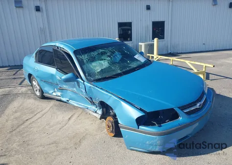 2003 Chevrolet Impala из США, поврежденный, VIN 2G1WF52E639274109